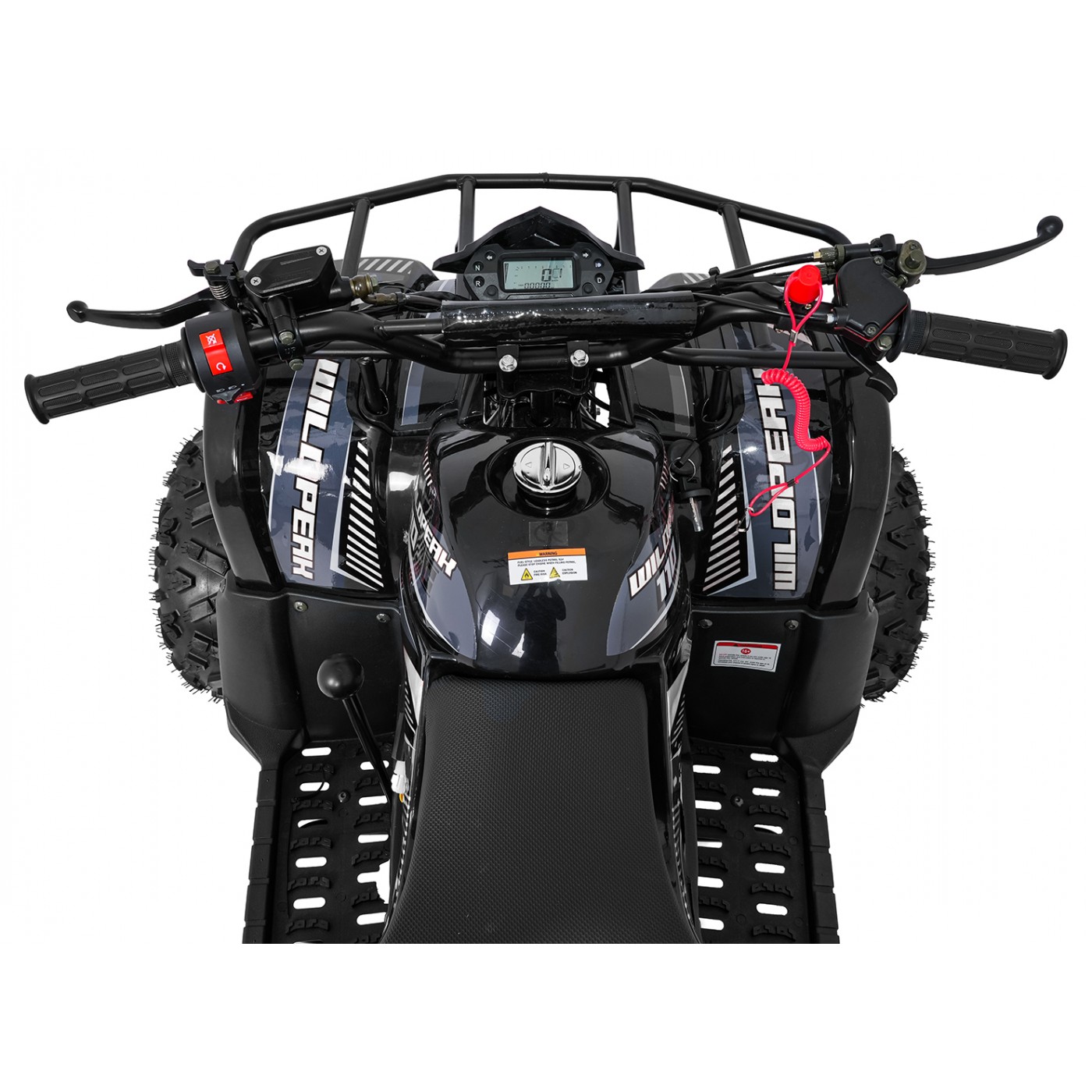 WILDPEAK 110cc Black Combustion Quad Vehicle