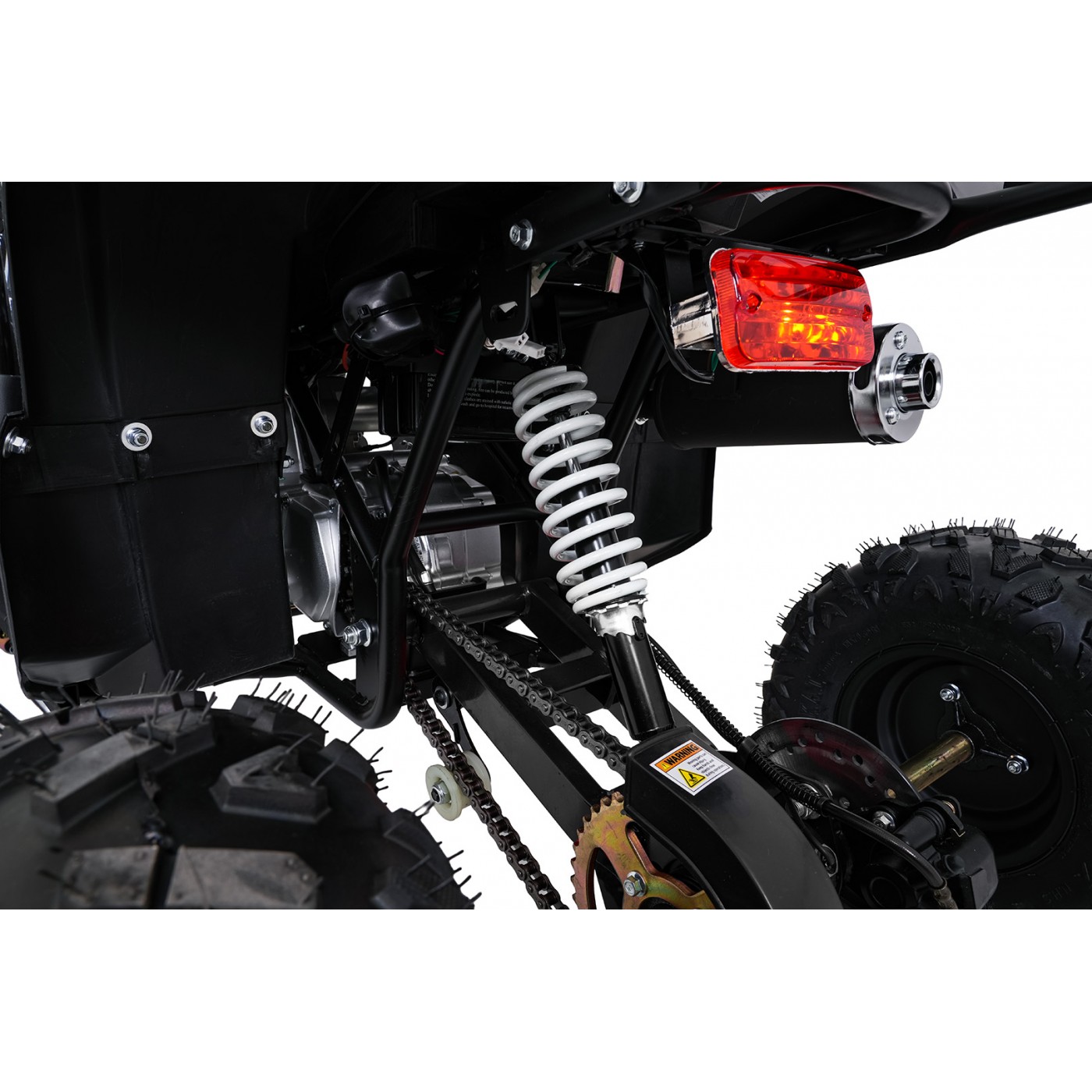 WILDPEAK 110cc Black Combustion Quad Vehicle