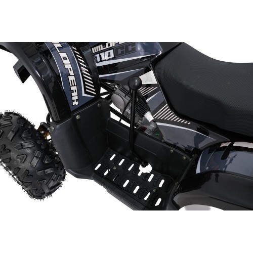 WILDPEAK 110cc Black Combustion Quad Vehicle