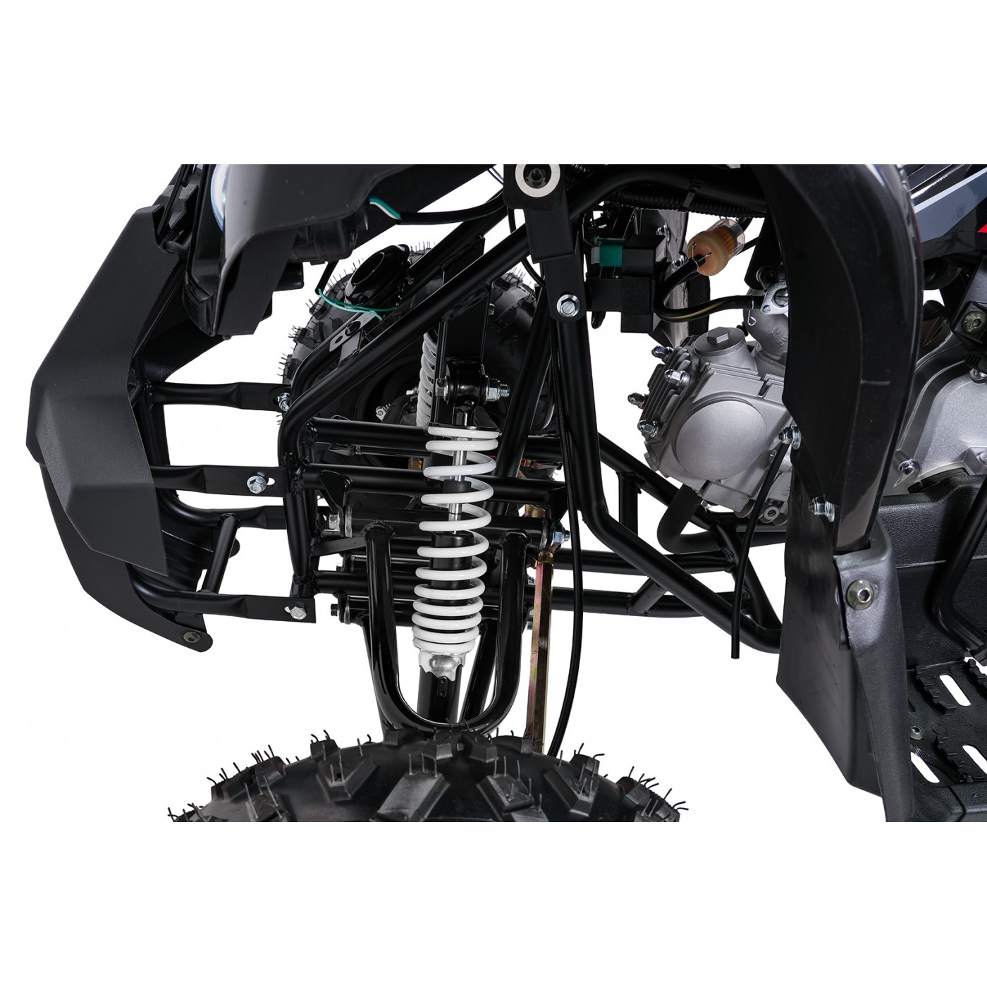 WILDPEAK 110cc Black Combustion Quad Vehicle