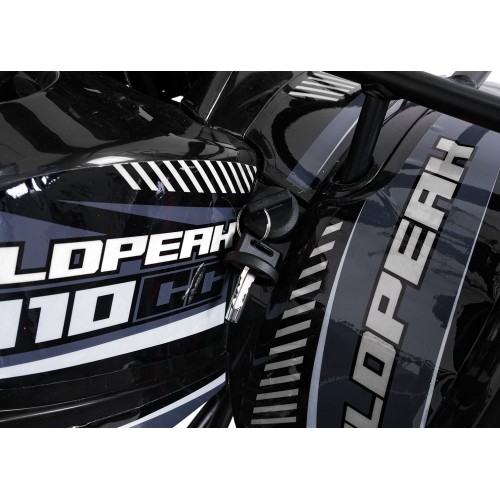 WILDPEAK 110cc Black Combustion Quad Vehicle