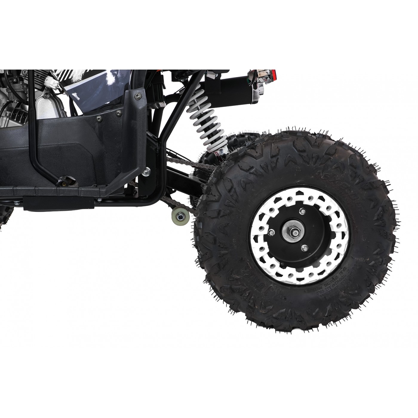 WILDPEAK 110cc Black Combustion Quad Vehicle