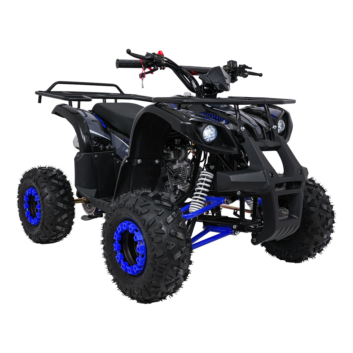 WILDPEAK 110cc Blue Combustion Quad Bike