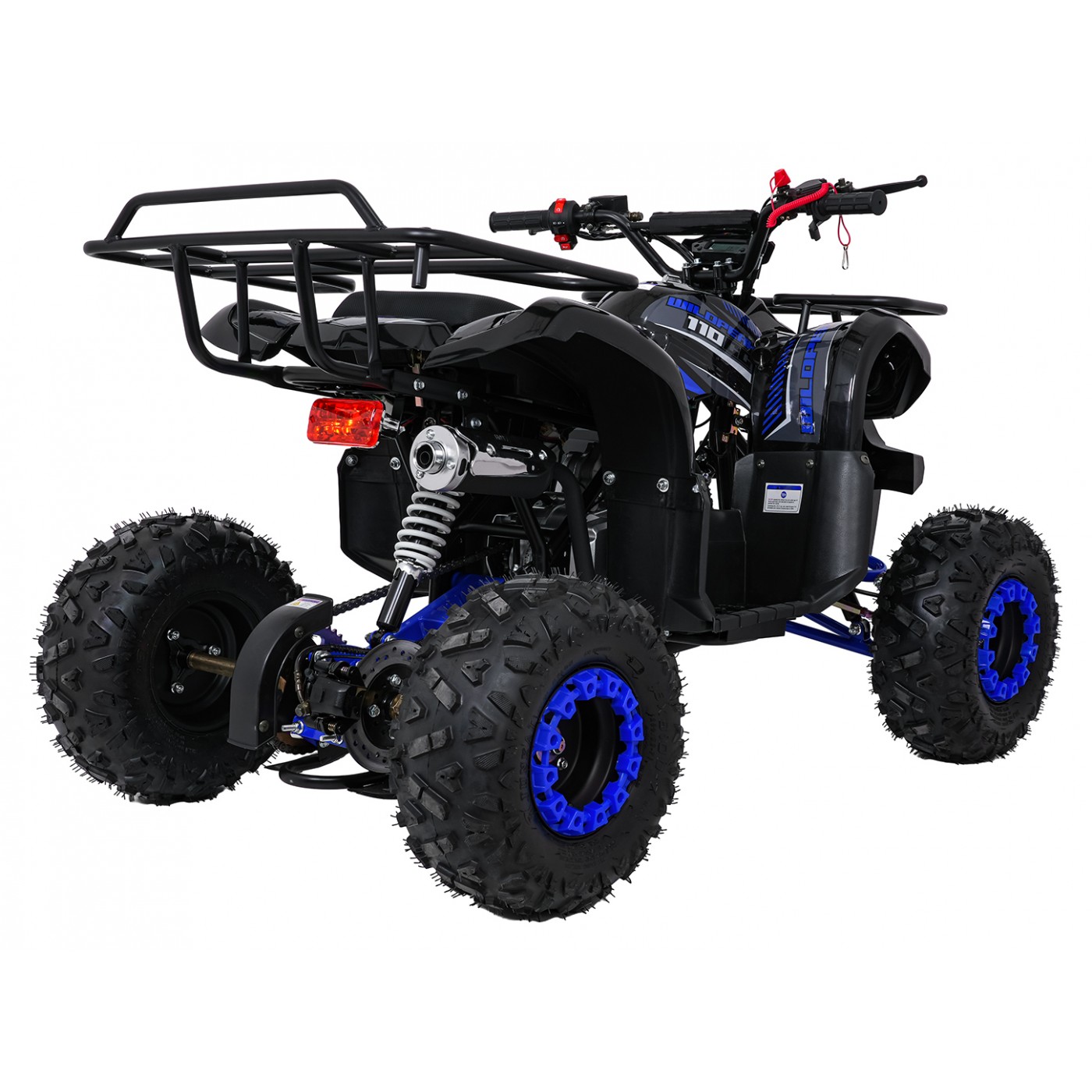WILDPEAK 110cc Blue Combustion Quad Bike