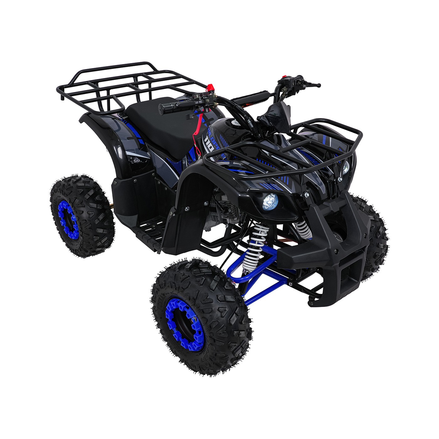 WILDPEAK 110cc Blue Combustion Quad Bike