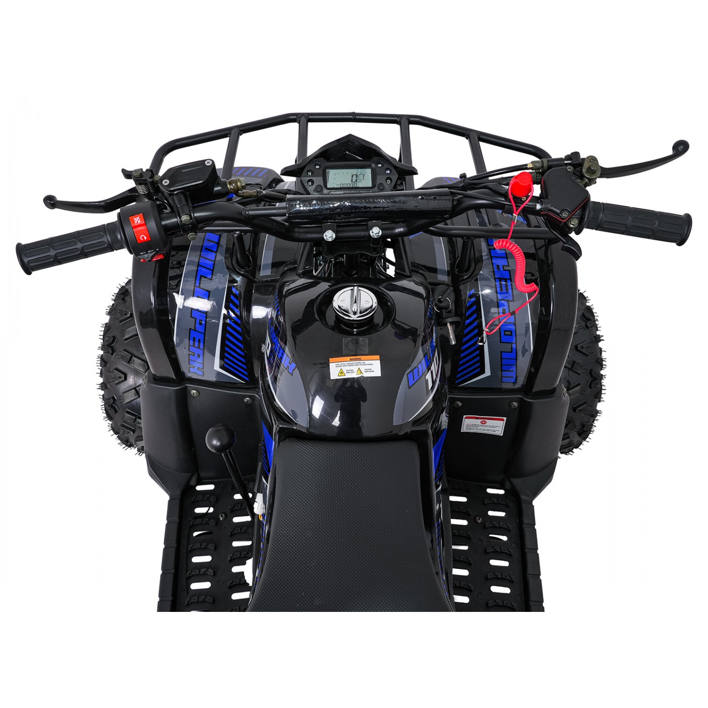WILDPEAK 110cc Blue Combustion Quad Bike