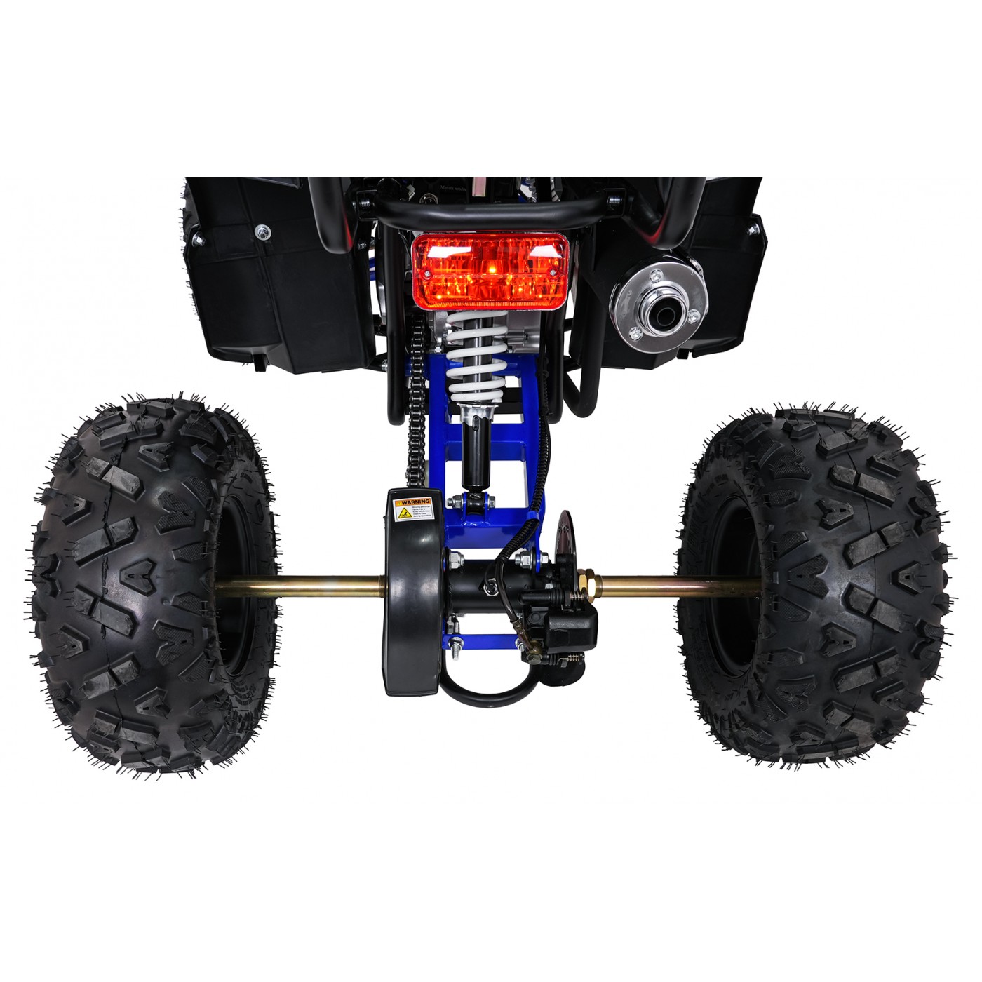 WILDPEAK 110cc Blue Combustion Quad Bike