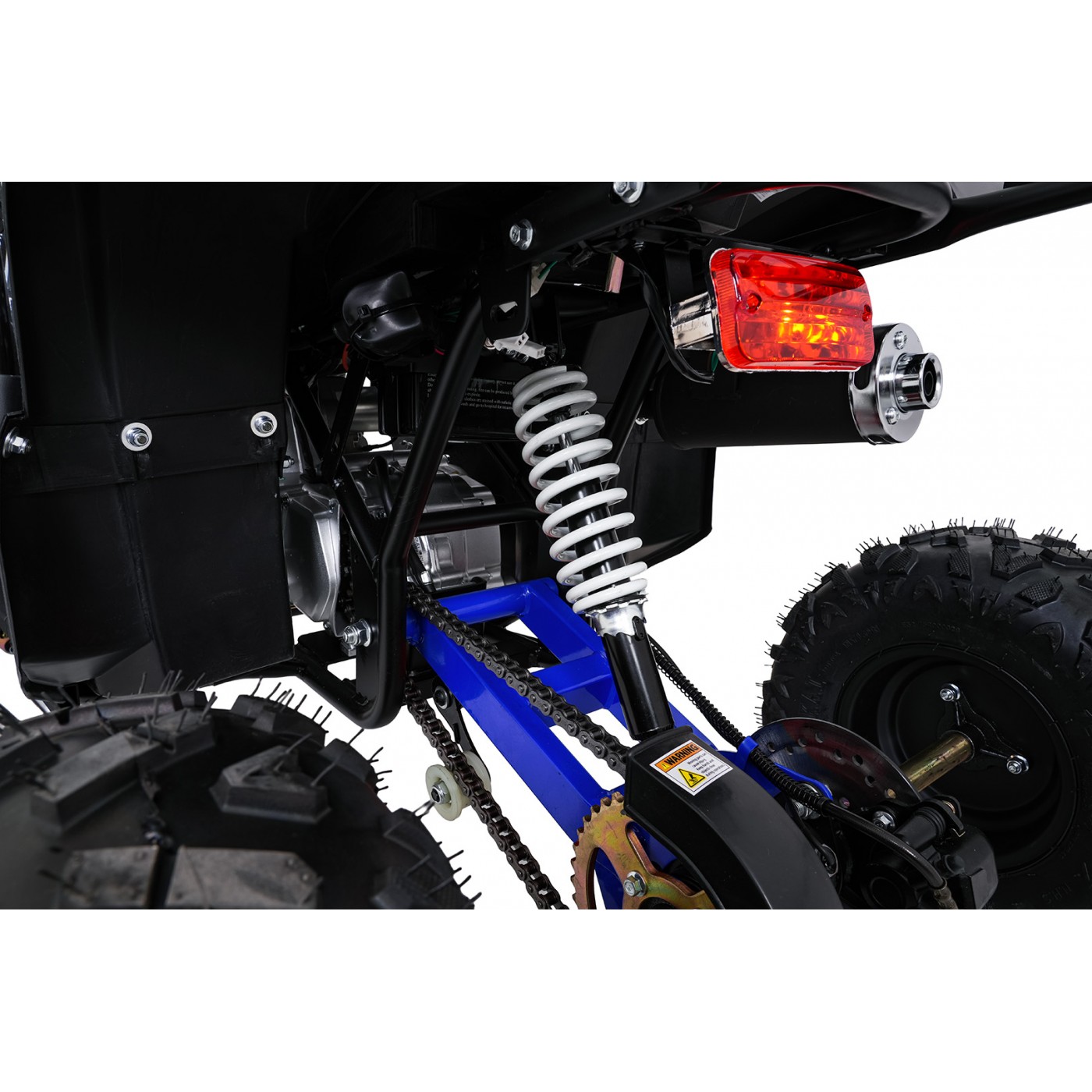 WILDPEAK 110cc Blue Combustion Quad Bike
