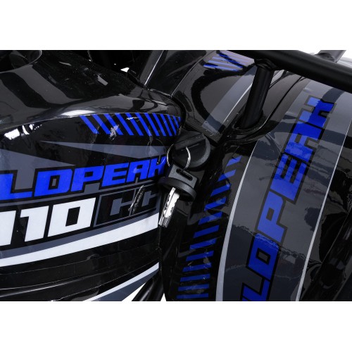 WILDPEAK 110cc Blue Combustion Quad Bike