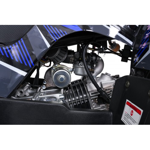 WILDPEAK 110cc Blue Combustion Quad Bike
