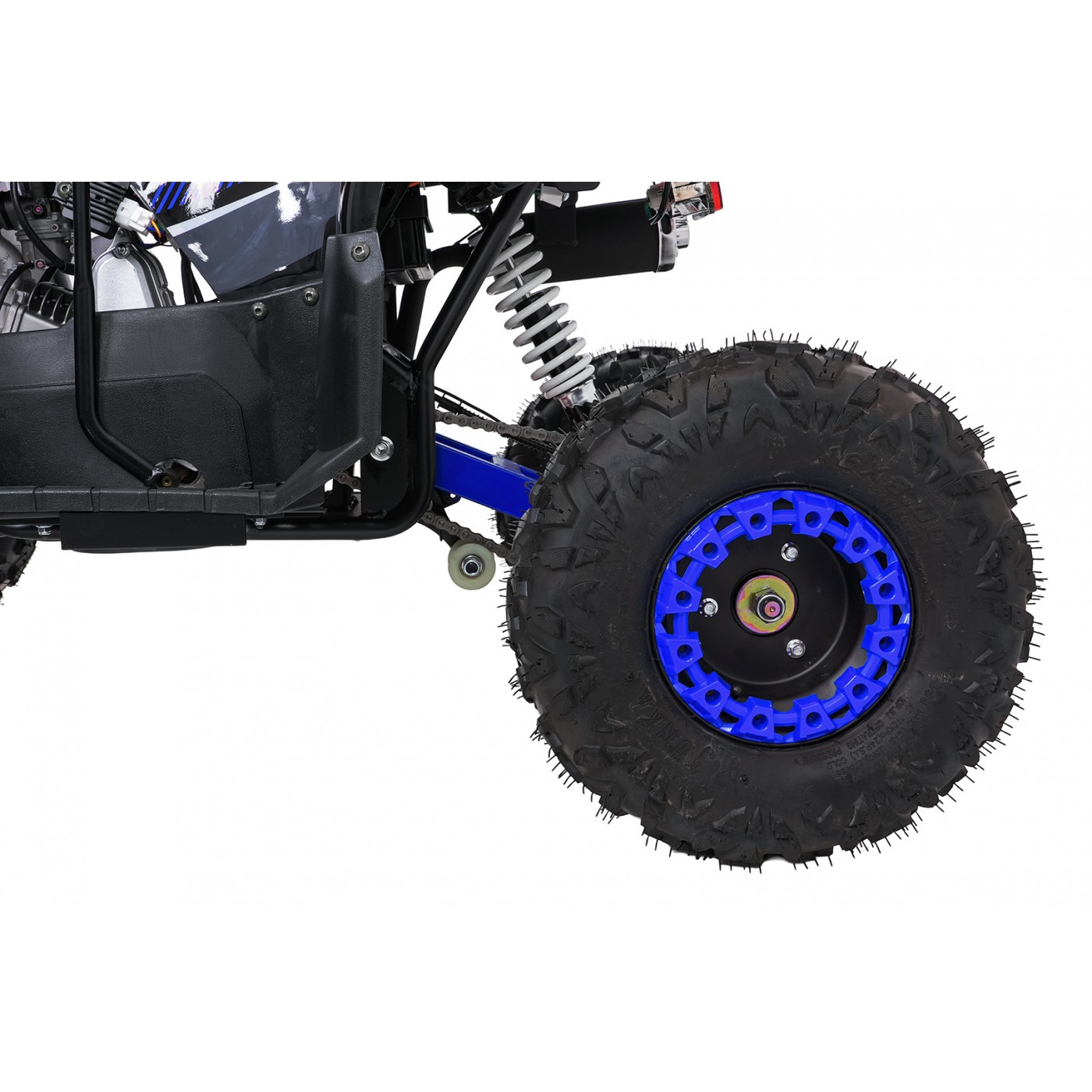 WILDPEAK 110cc Blue Combustion Quad Bike