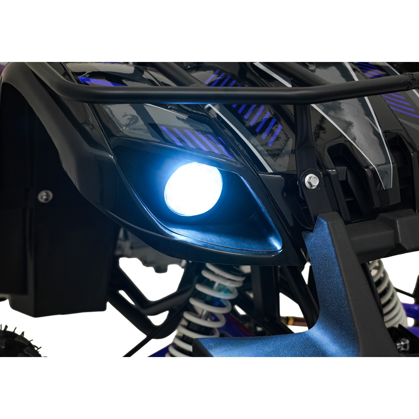 WILDPEAK 110cc Blue Combustion Quad Bike