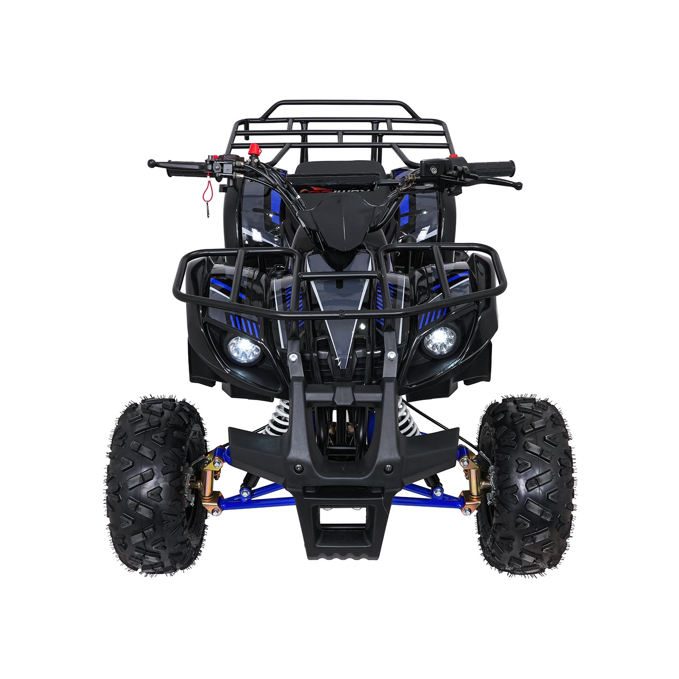 WILDPEAK 110cc Blue Combustion Quad Bike