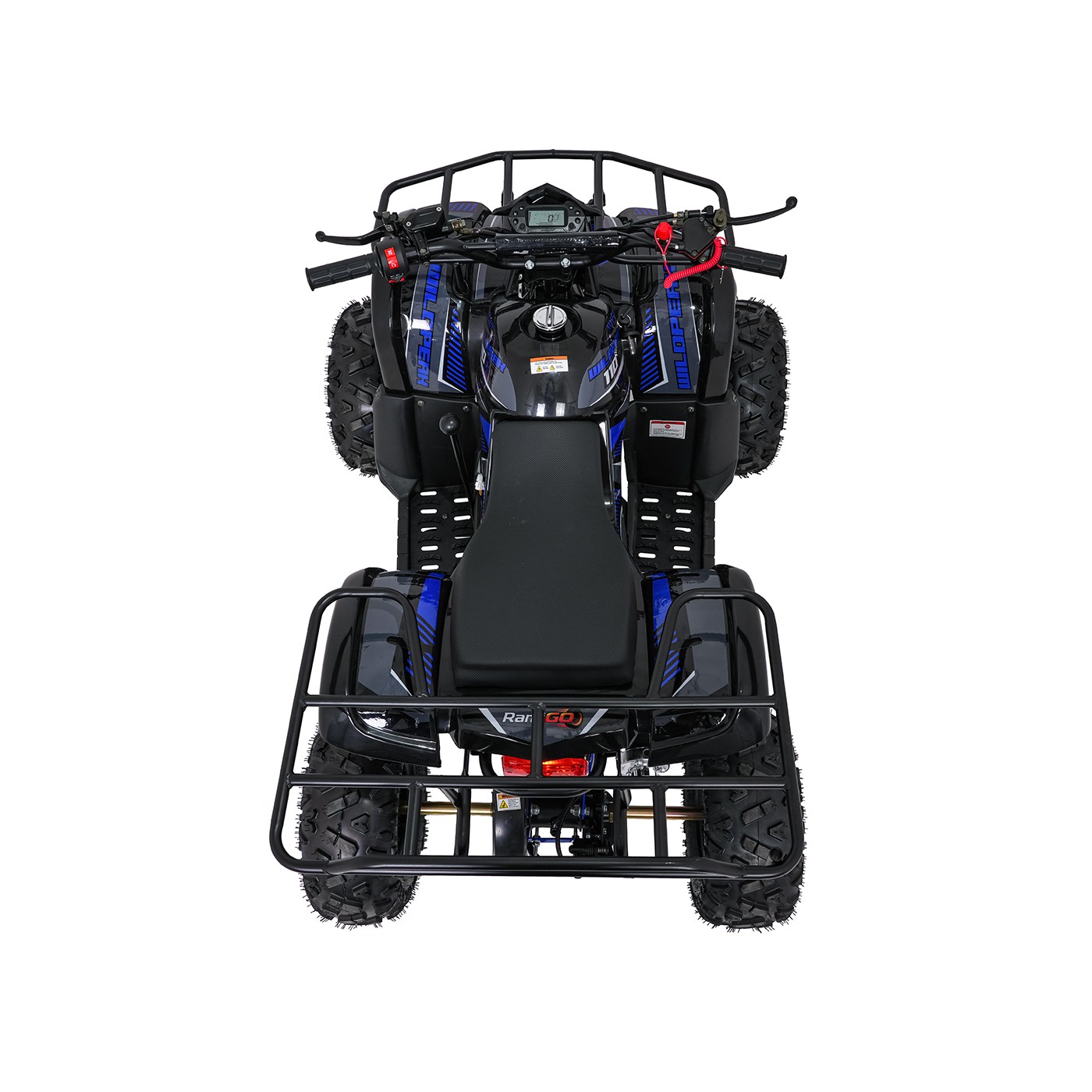 WILDPEAK 110cc Blue Combustion Quad Bike