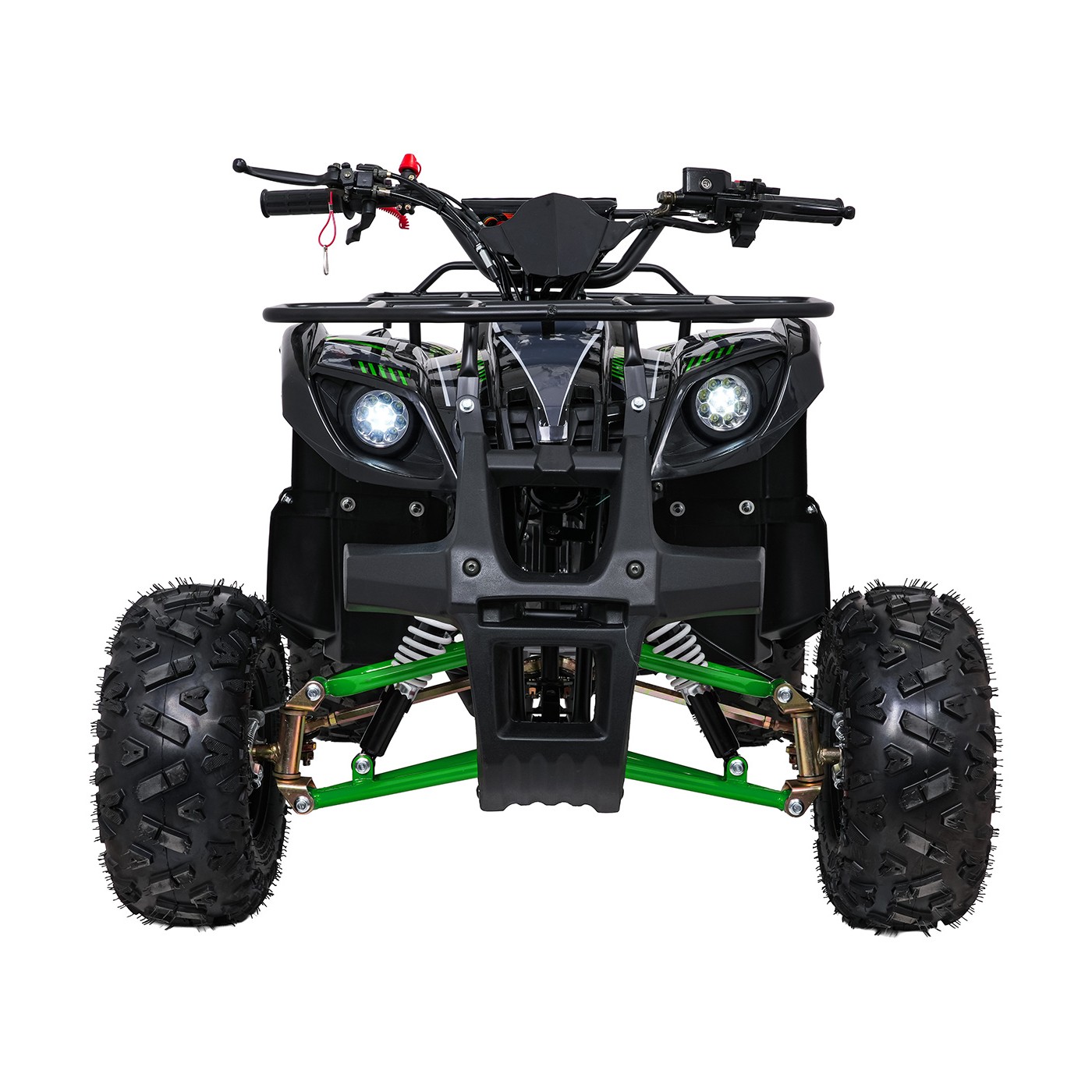 WILDPEAK 110cc Green Gasoline Quad Bike