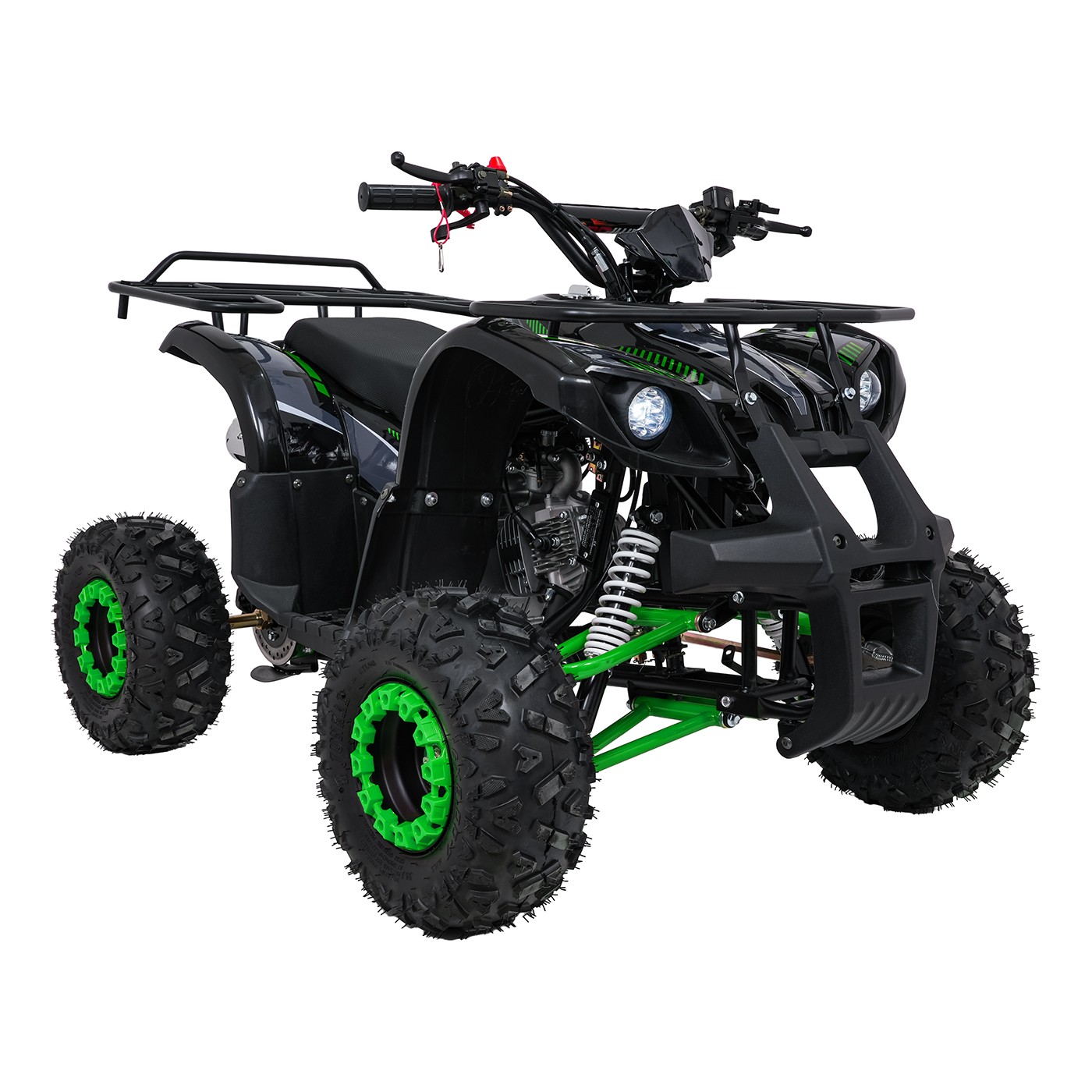 WILDPEAK 110cc Green Gasoline Quad Bike