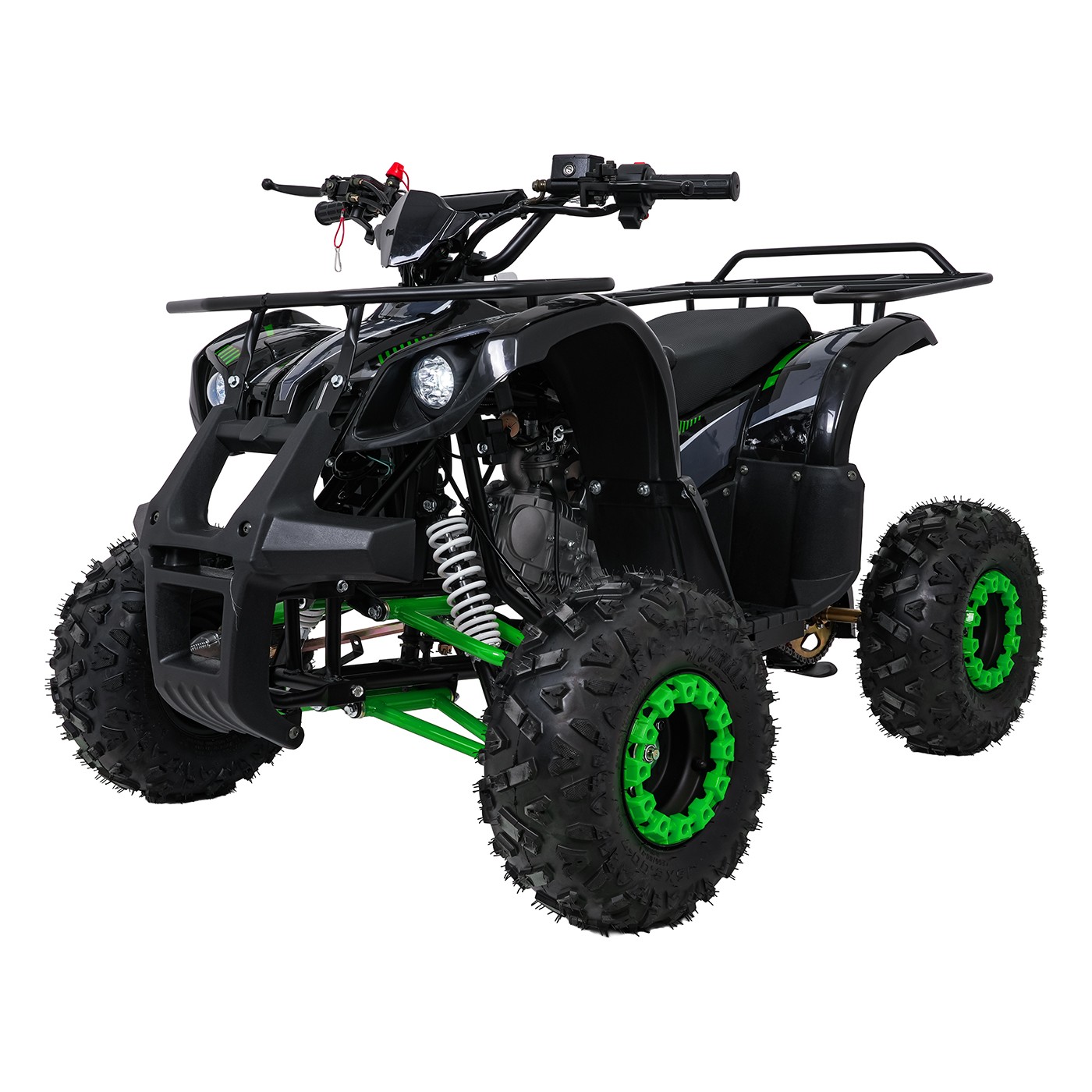 WILDPEAK 110cc Green Gasoline Quad Bike
