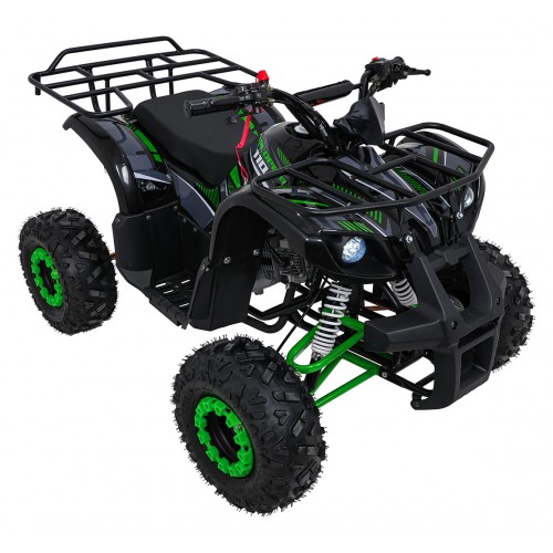 WILDPEAK 110cc Green Gasoline Quad Bike