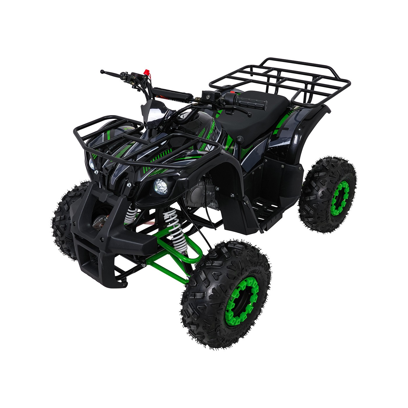 WILDPEAK 110cc Green Gasoline Quad Bike