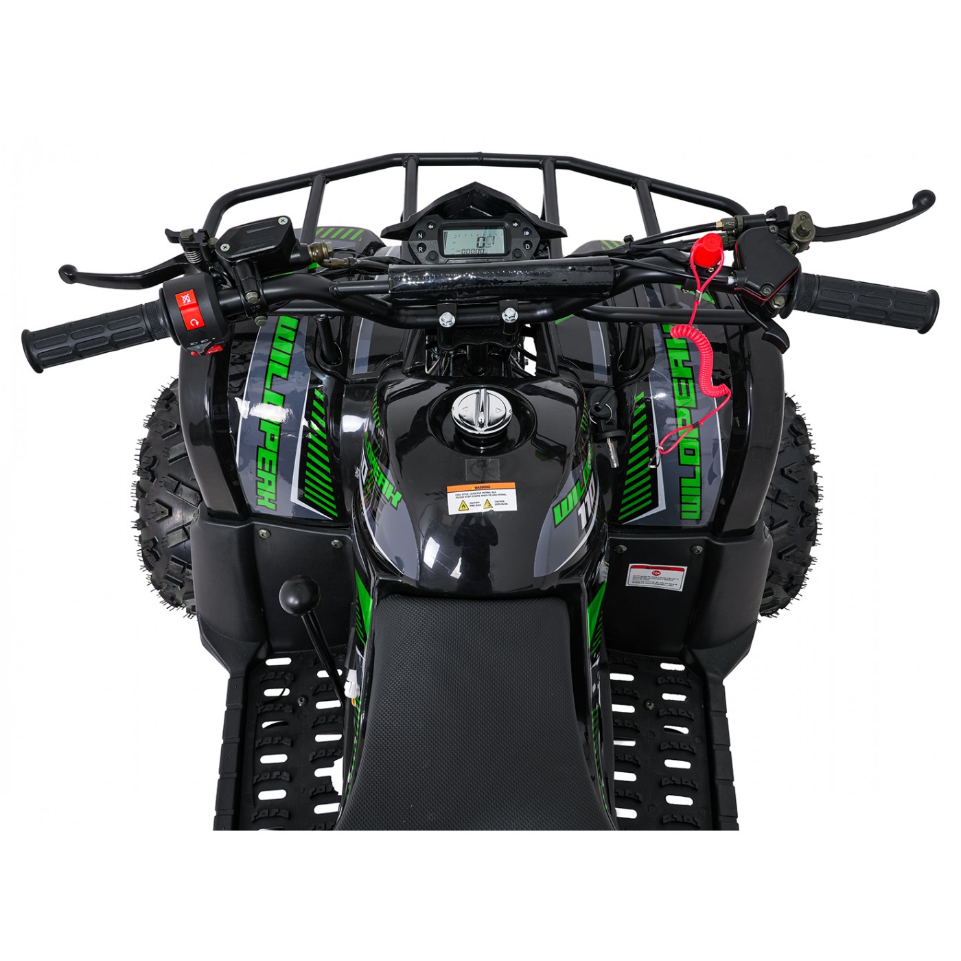 WILDPEAK 110cc Green Gasoline Quad Bike