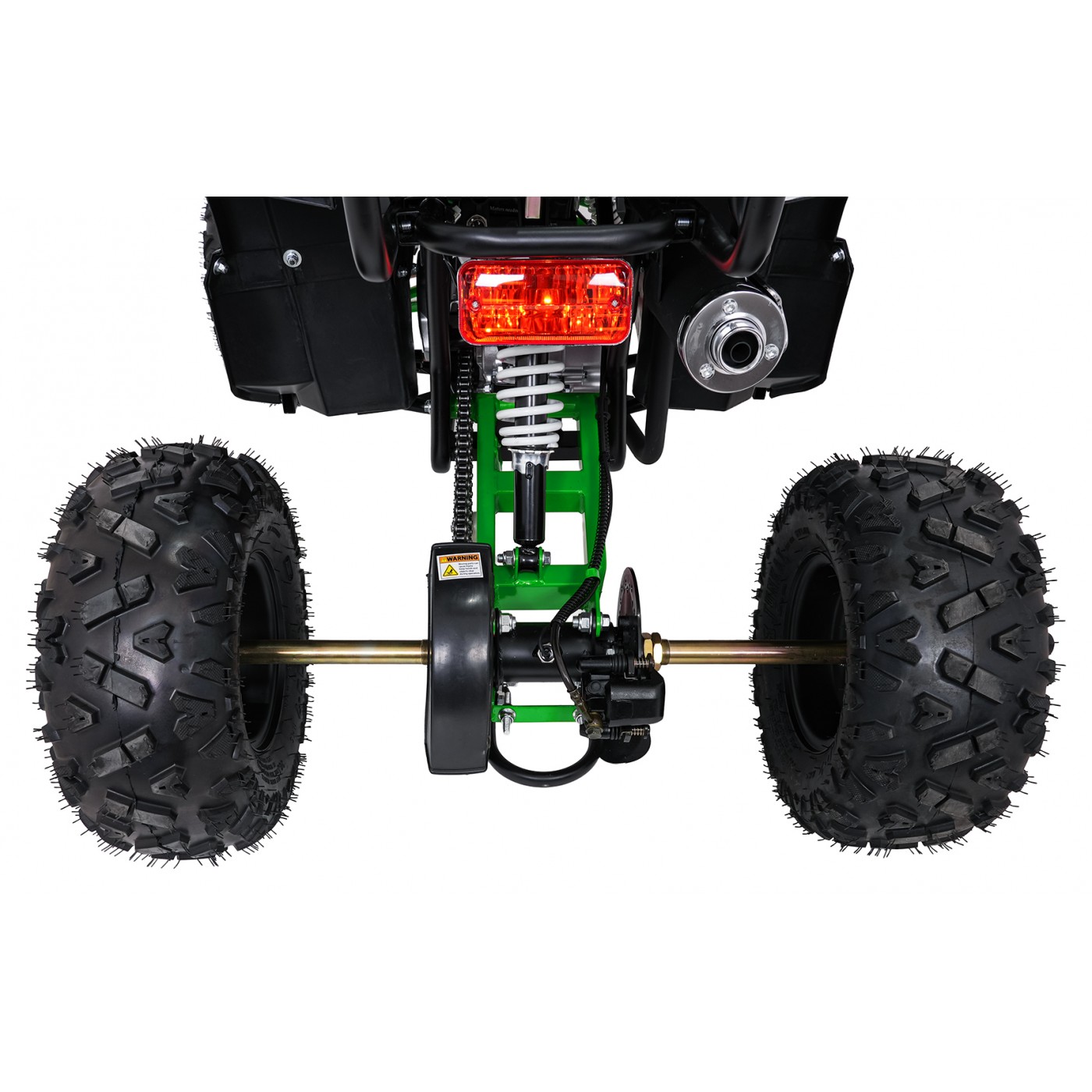WILDPEAK 110cc Green Gasoline Quad Bike