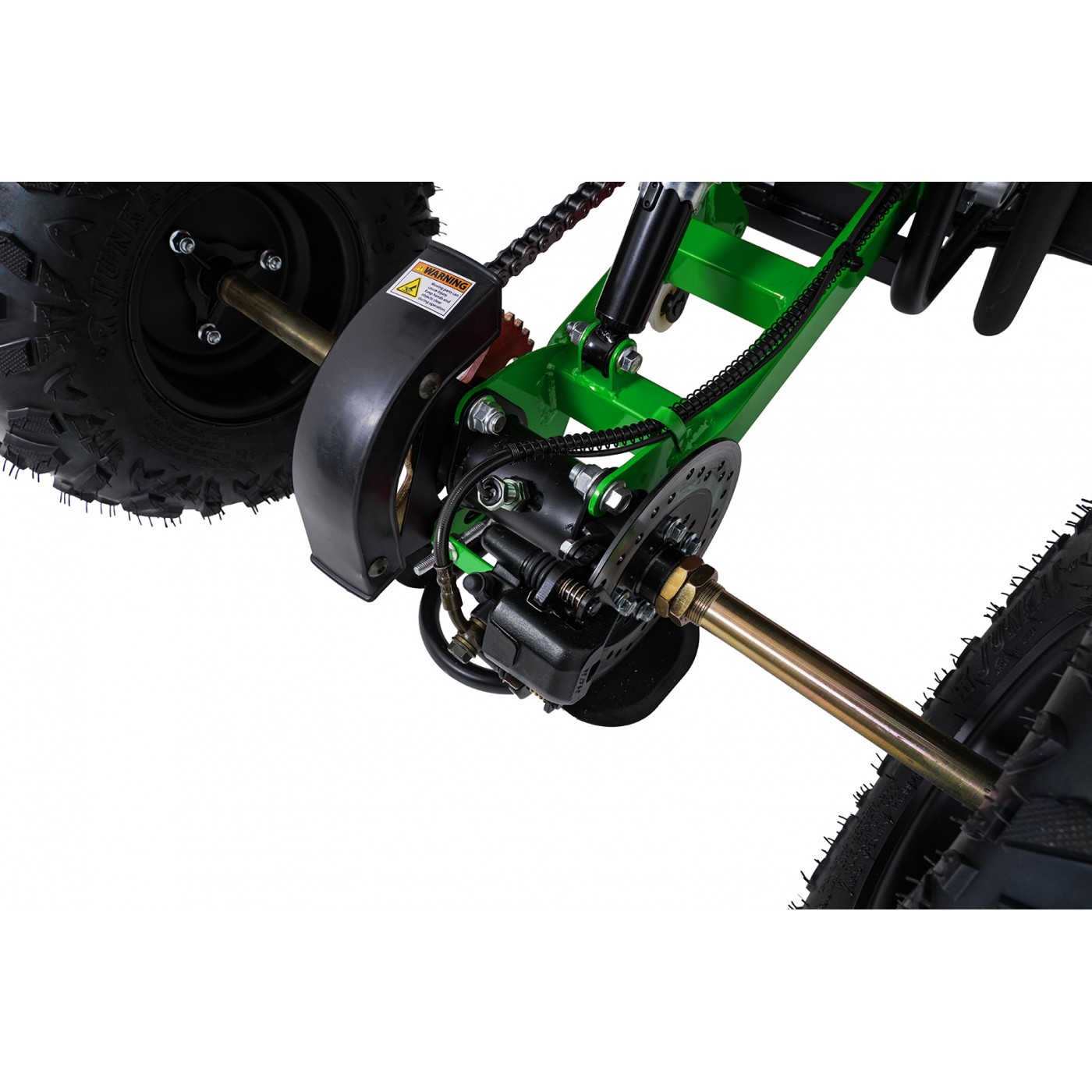 WILDPEAK 110cc Green Gasoline Quad Bike