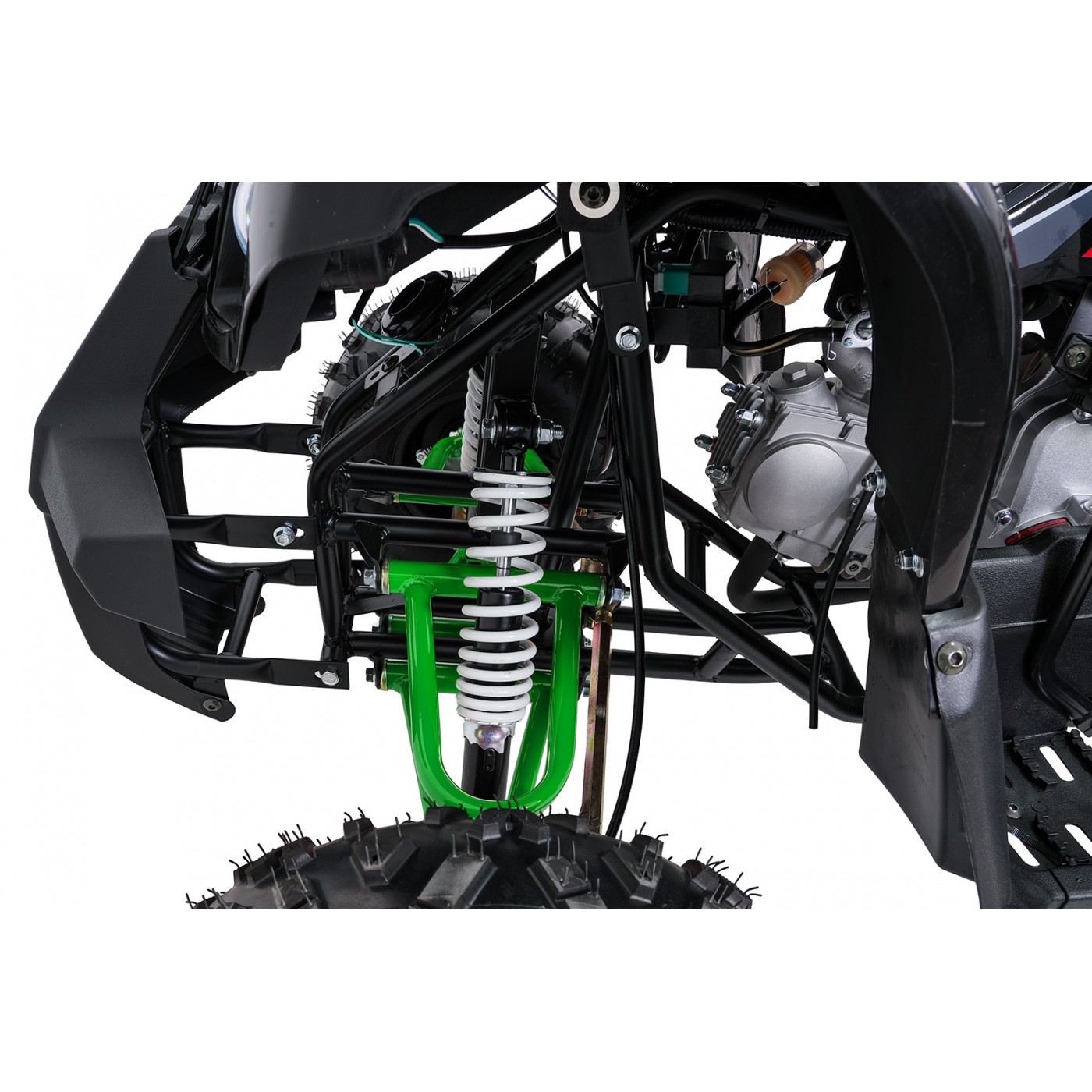WILDPEAK 110cc Green Gasoline Quad Bike