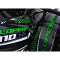 WILDPEAK 110cc Green Gasoline Quad Bike