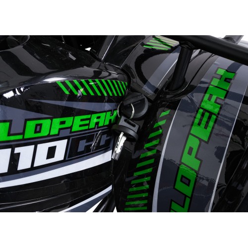 WILDPEAK 110cc Green Gasoline Quad Bike