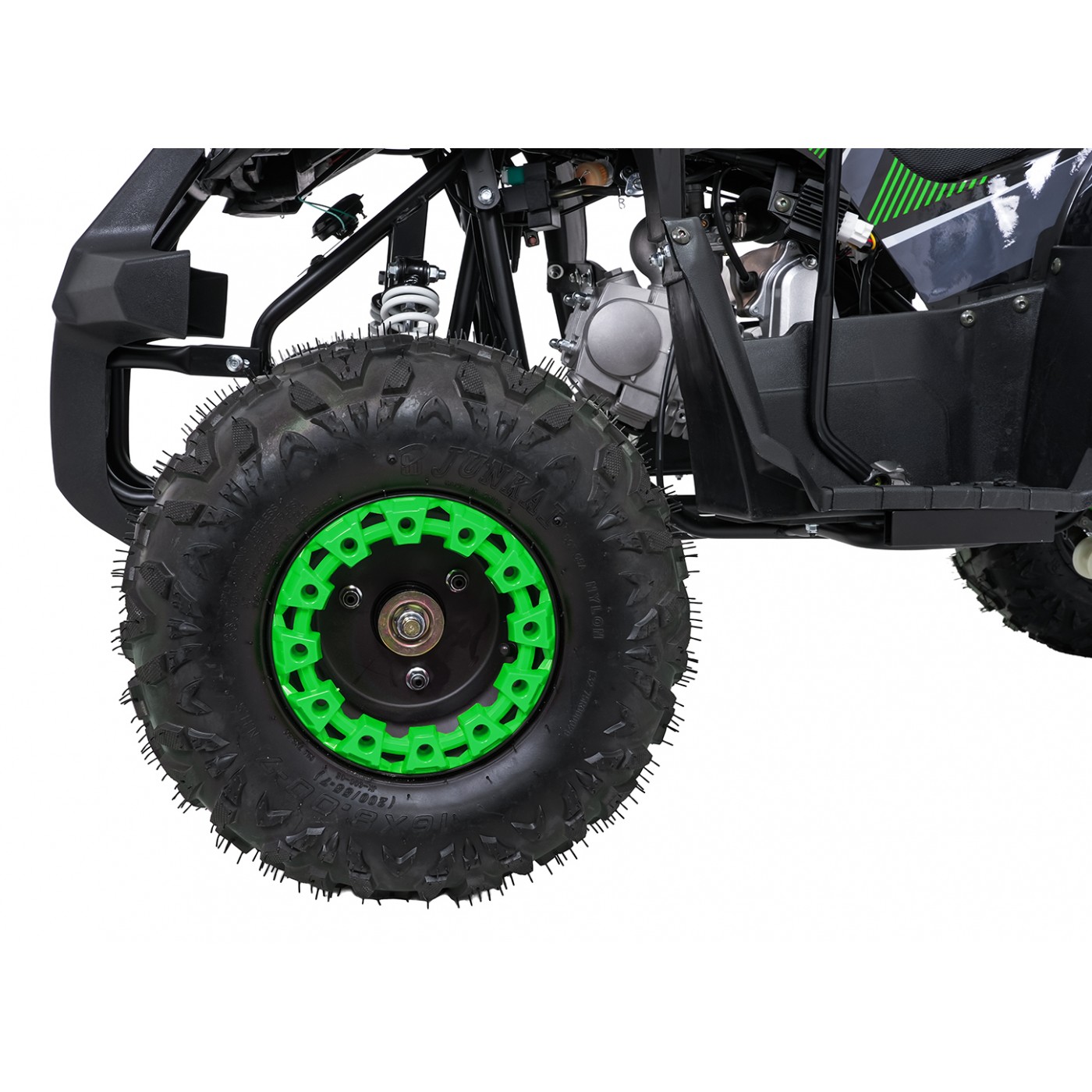 WILDPEAK 110cc Green Gasoline Quad Bike