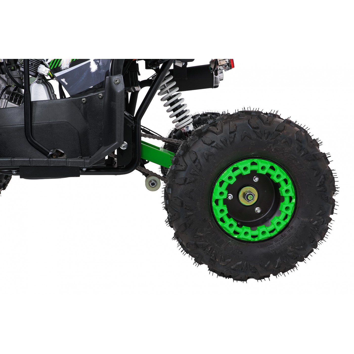 WILDPEAK 110cc Green Gasoline Quad Bike