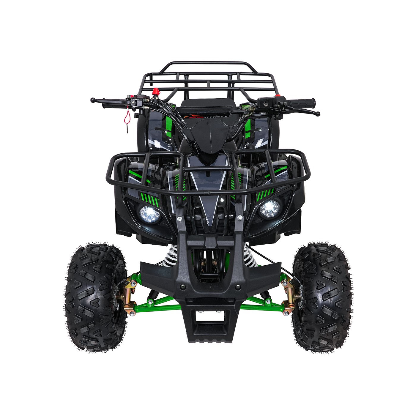 WILDPEAK 110cc Green Gasoline Quad Bike