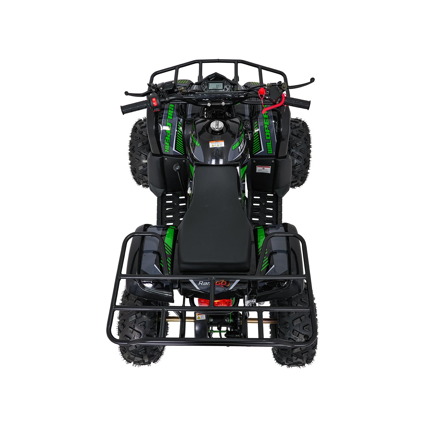 WILDPEAK 110cc Green Gasoline Quad Bike
