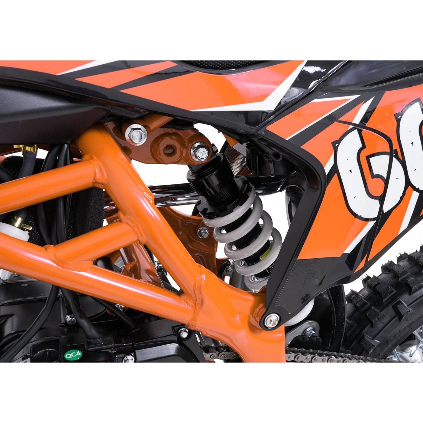 Vehicle Combustion Engine ULTRA 66 125cc Orange