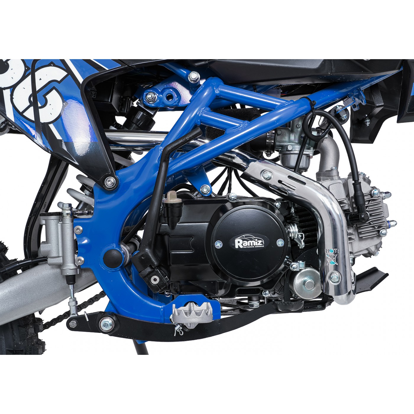 Vehicle Combustion Engine ULTRA 66 125cc Blue