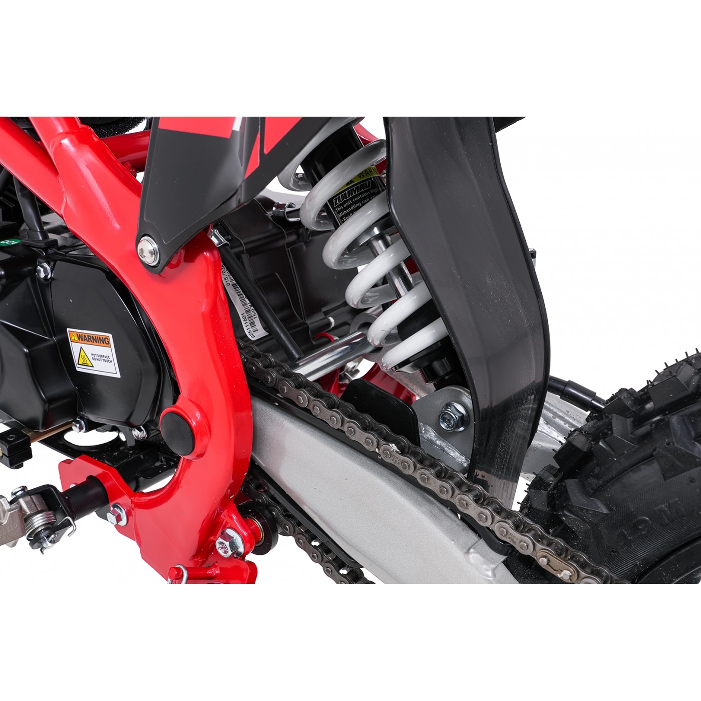Vehicle Combustion Engine ULTRA 66 125cc Red