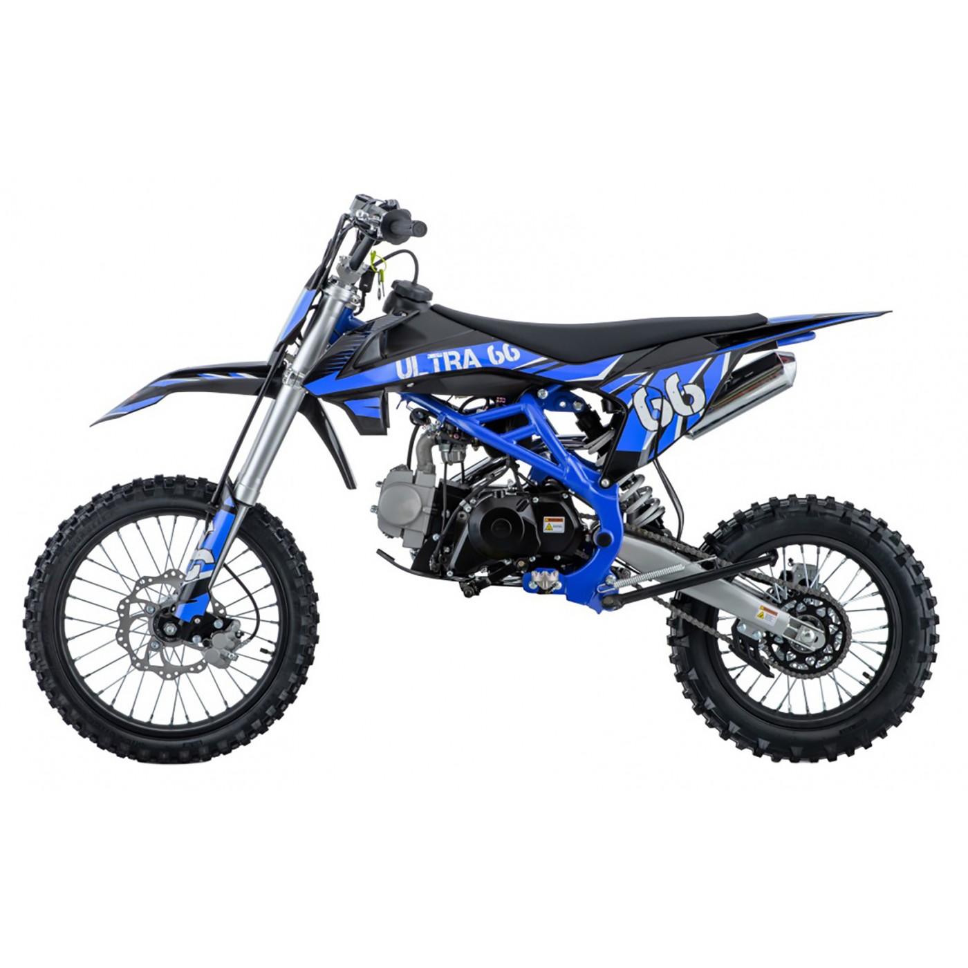 Vehicle Combustion Engine ULTRA 66 125cc Blue