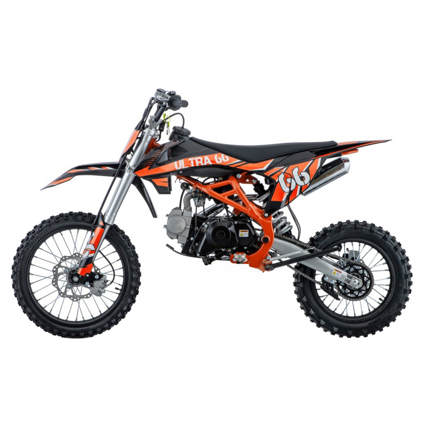 Vehicle Combustion Engine ULTRA 66 125cc Orange