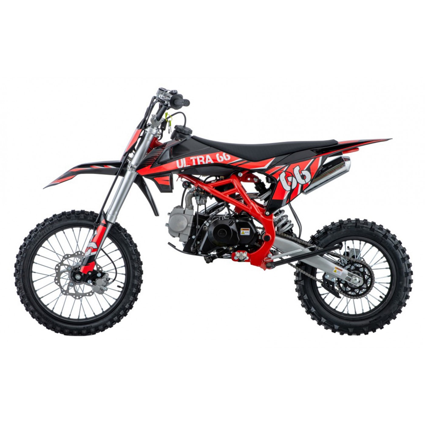 Vehicle Combustion Engine ULTRA 66 125cc Red