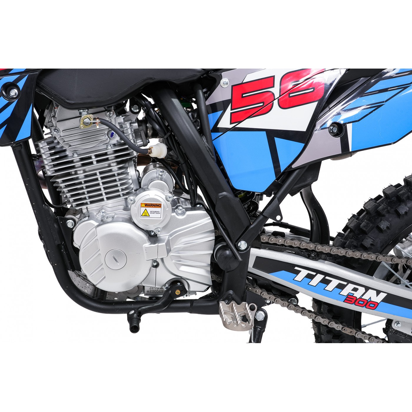 TITAN 300cc Blue Combustion Engine Vehicle