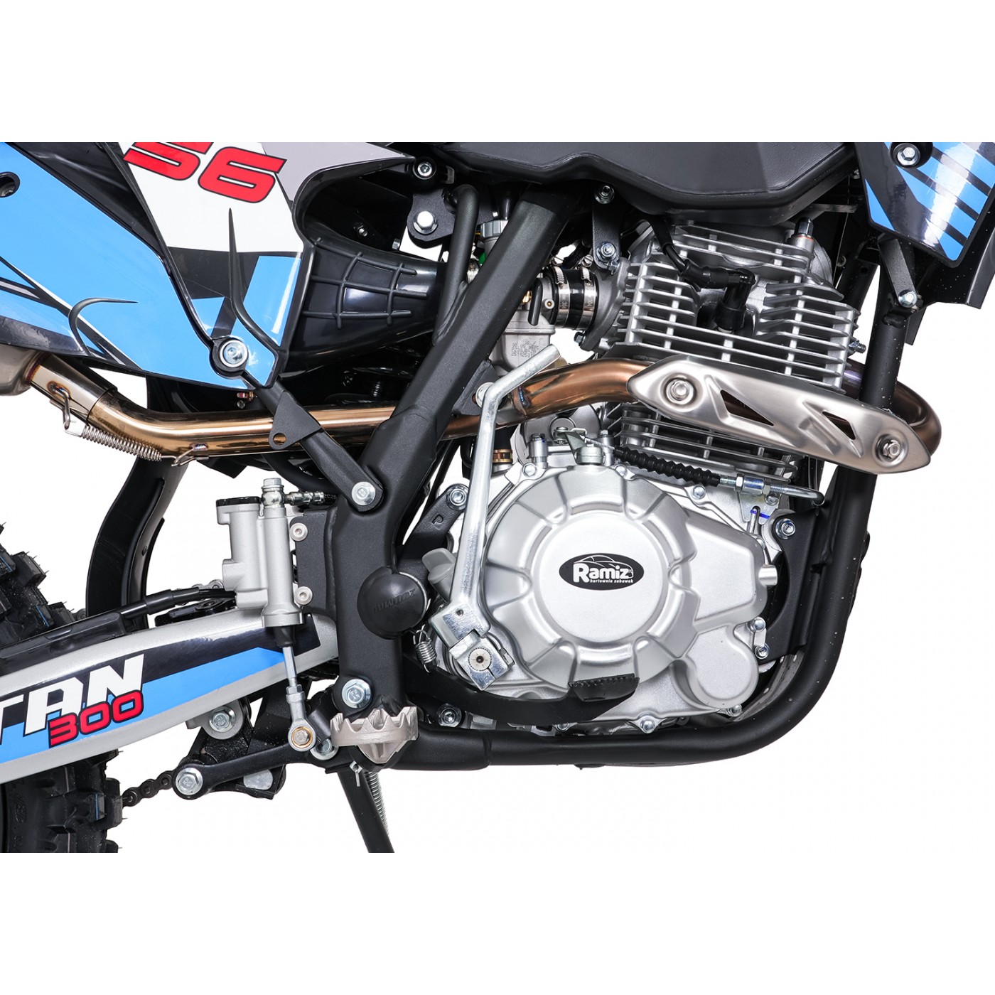 TITAN 300cc Blue Combustion Engine Vehicle