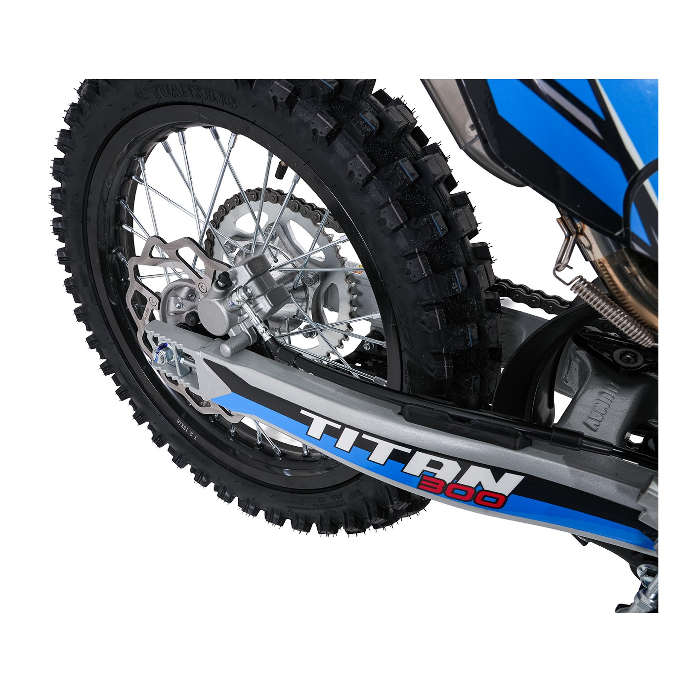 TITAN 300cc Blue Combustion Engine Vehicle