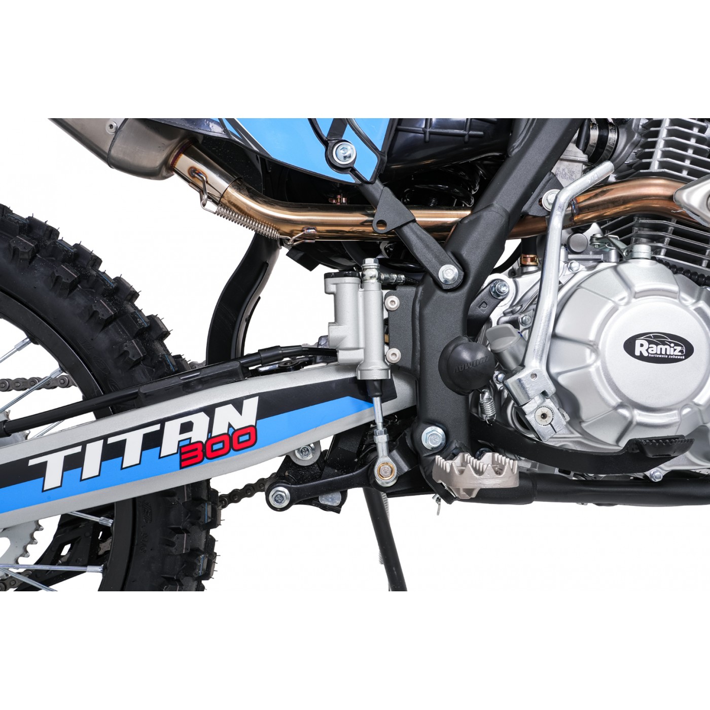 TITAN 300cc Blue Combustion Engine Vehicle
