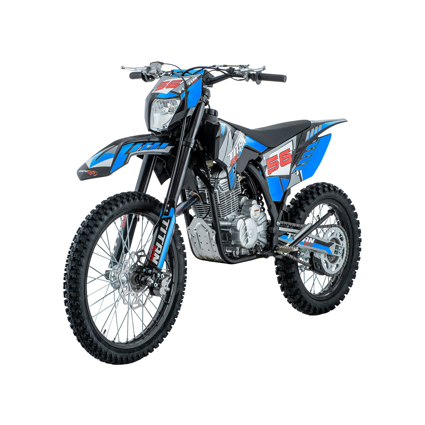 TITAN 300cc Blue Combustion Engine Vehicle