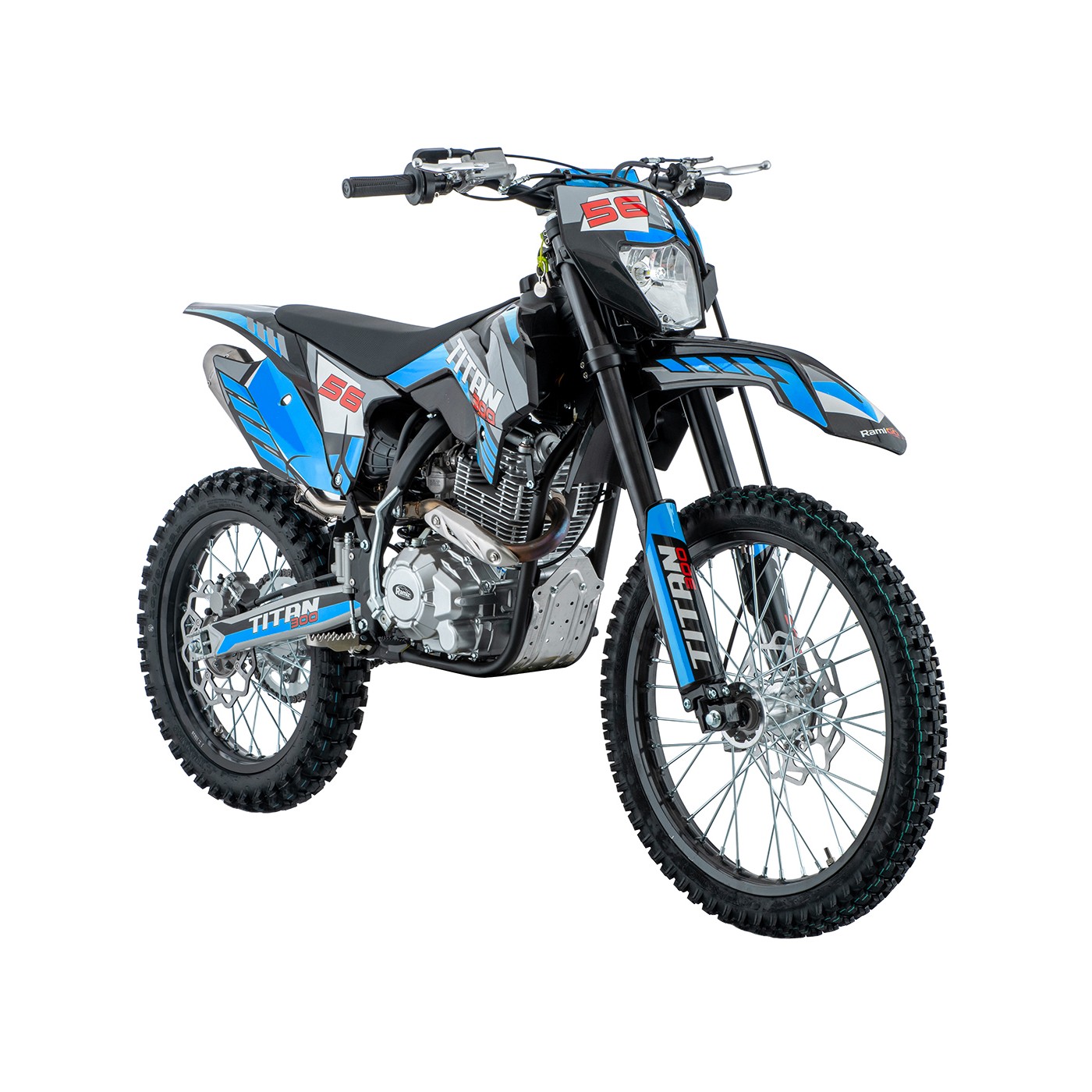 TITAN 300cc Blue Combustion Engine Vehicle