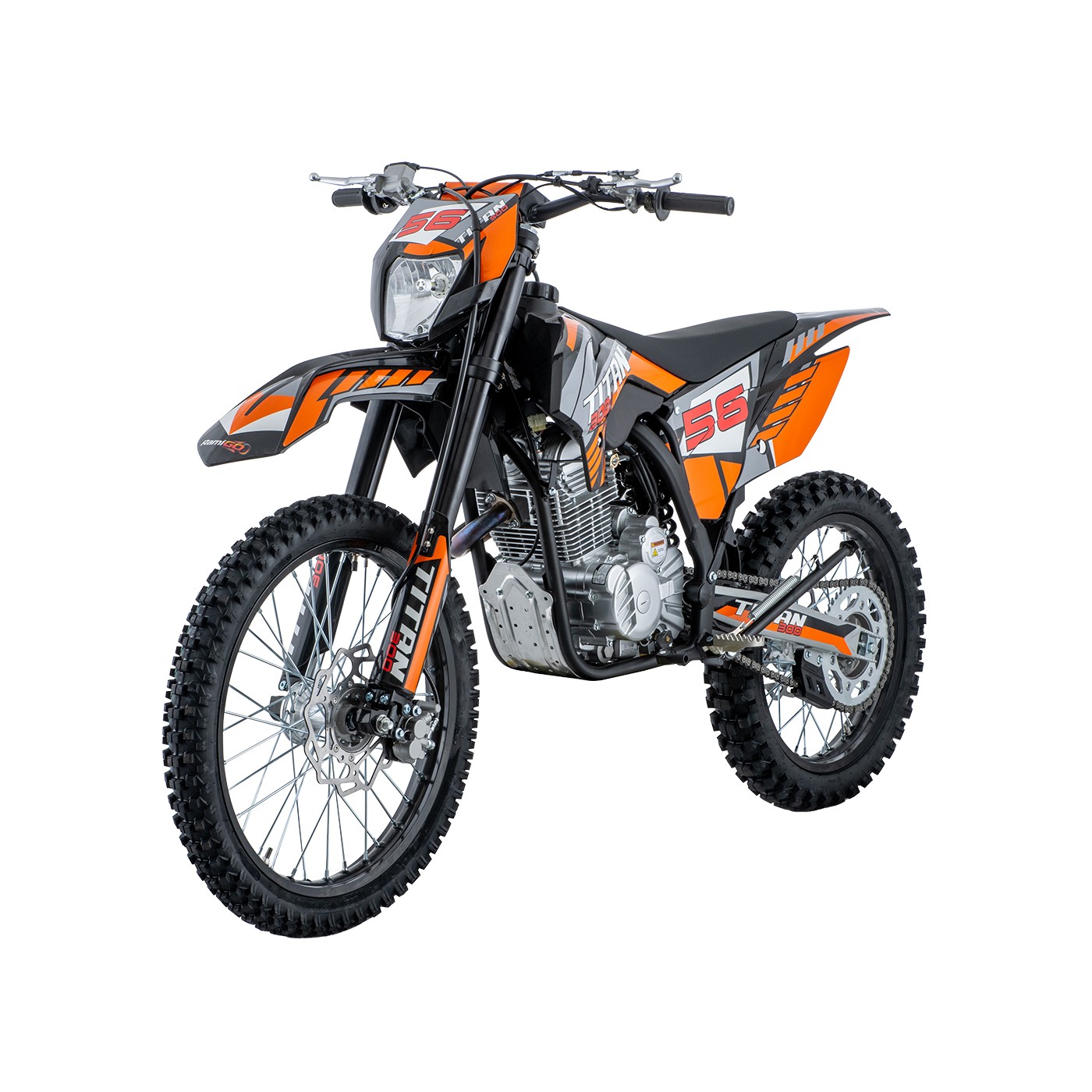 TITAN 300cc Orange Combustion Engine Vehicle