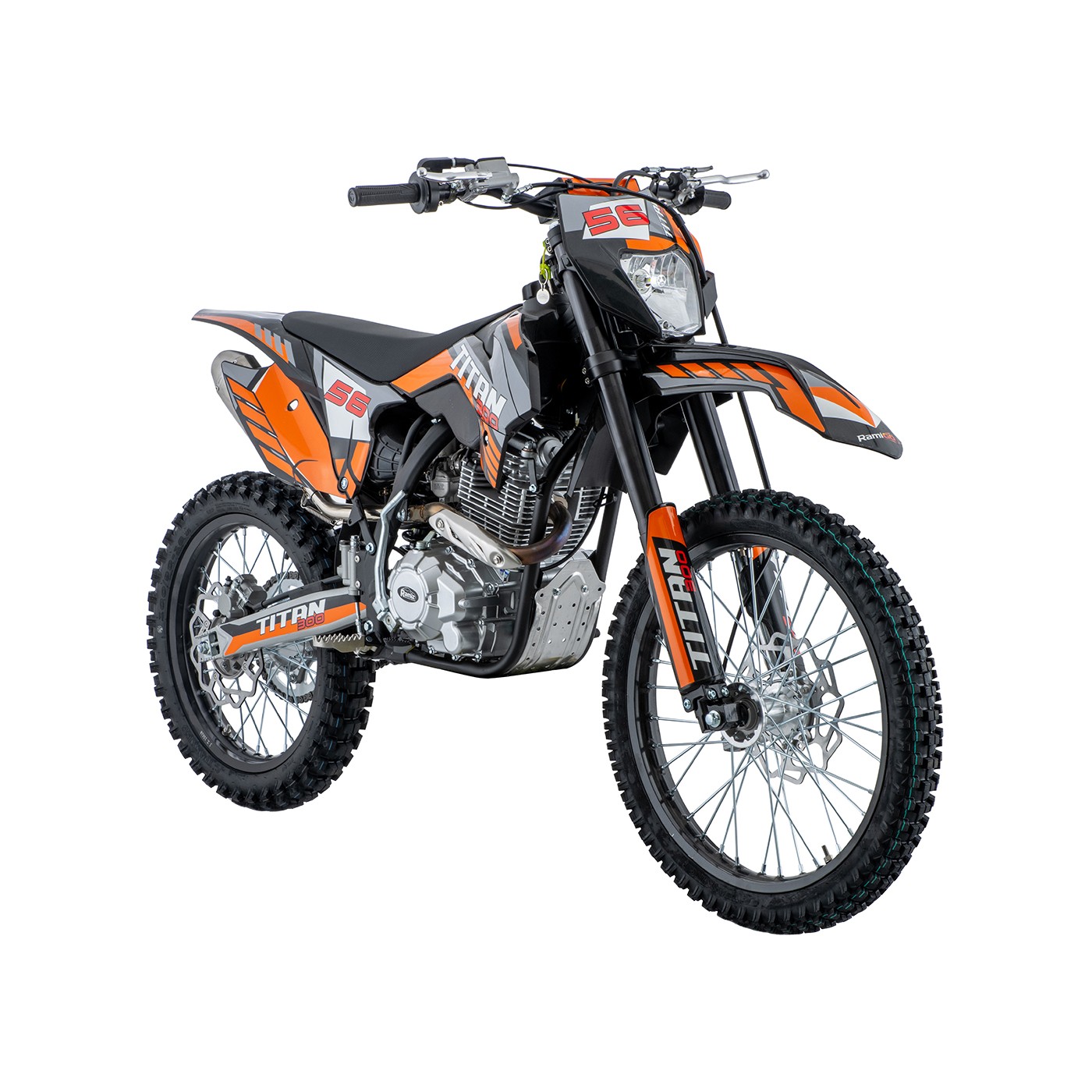TITAN 300cc Orange Combustion Engine Vehicle