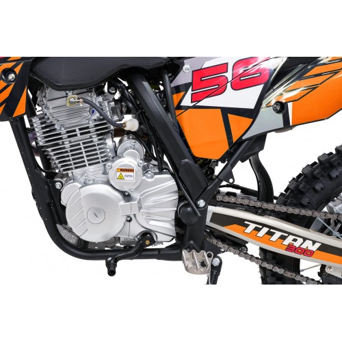 TITAN 300cc Orange Combustion Engine Vehicle