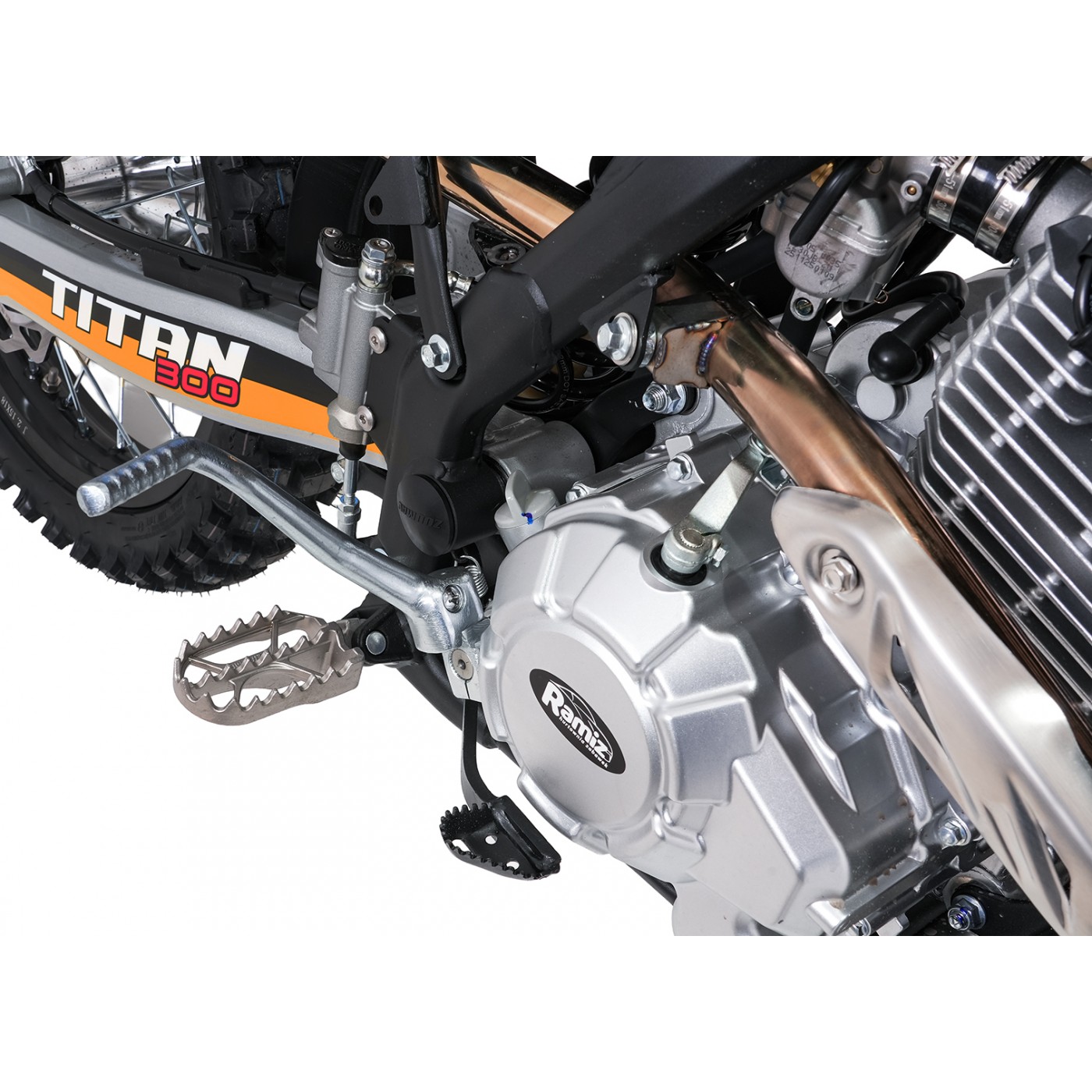 TITAN 300cc Orange Combustion Engine Vehicle
