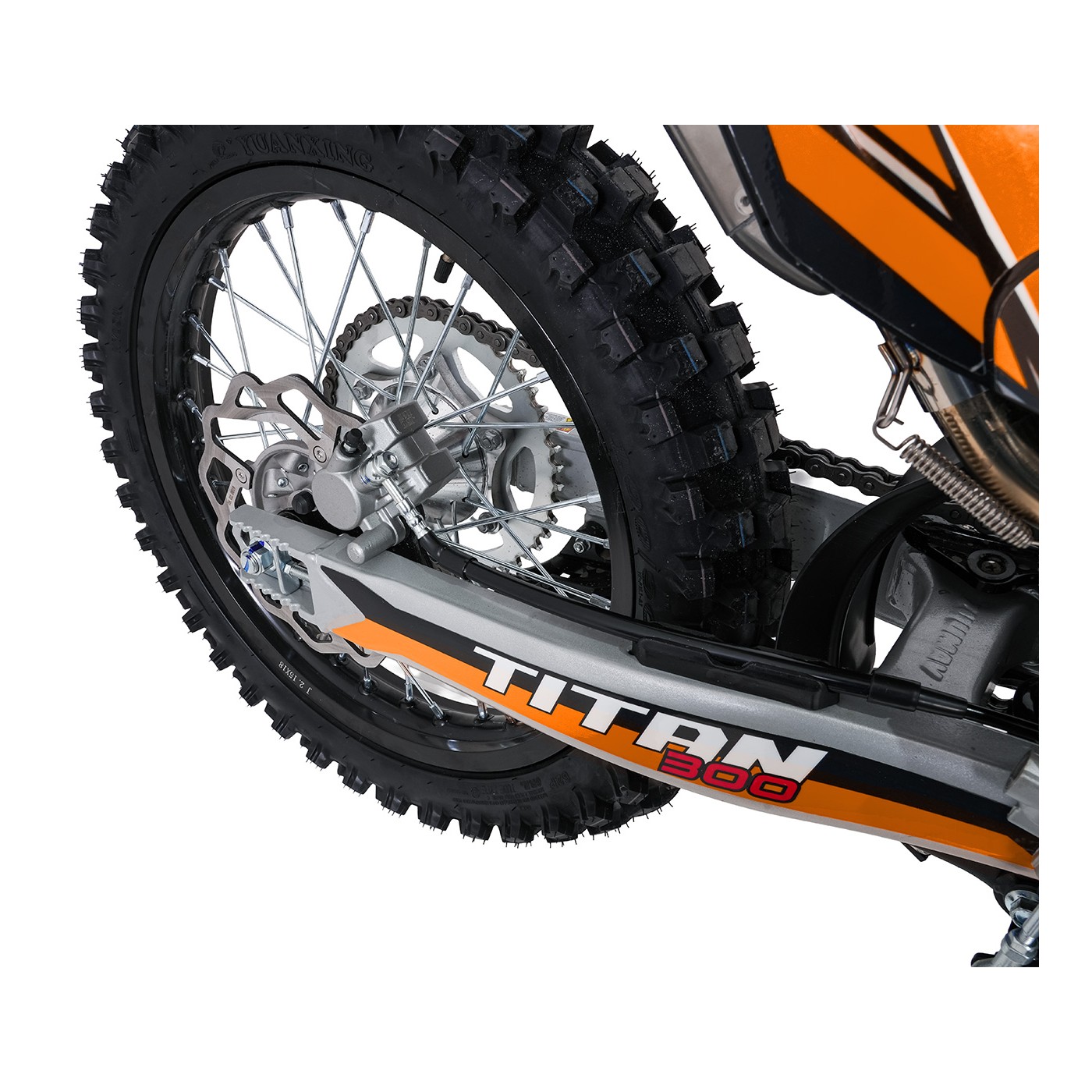 TITAN 300cc Orange Combustion Engine Vehicle